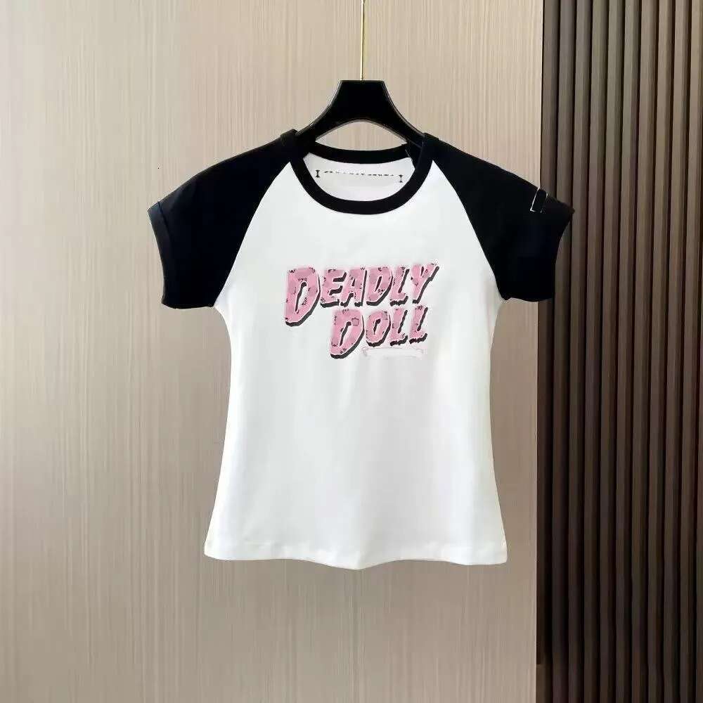 Chrome Tank Top Shirt Designer Shirt Deadly Doll Luxury Clothes Woman Tight Pants Clothes Sanskrit Harajuku Print Shirt Woman Tank High Quality Cros