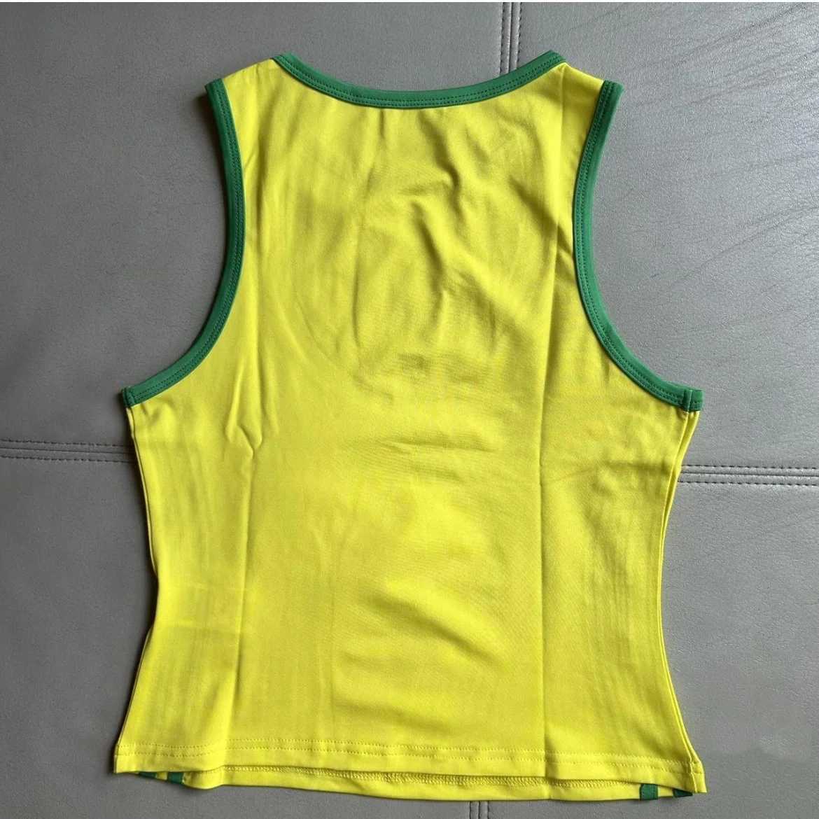 Vintage Y2K Brasil Womens Graphics Print T-shirt Tank Tops Grunge Woman 2024 Fashion Clothes Casual Summer Crop Tops New Girls X260606