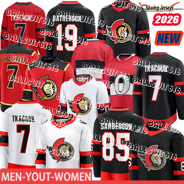 senator jersey ottawa jersey #7 Brady Tkachuk jersey Claude Giroux Tim Stutzle Jake Sanderson Thomas Chabot hockey jersey 2026-image-944312026