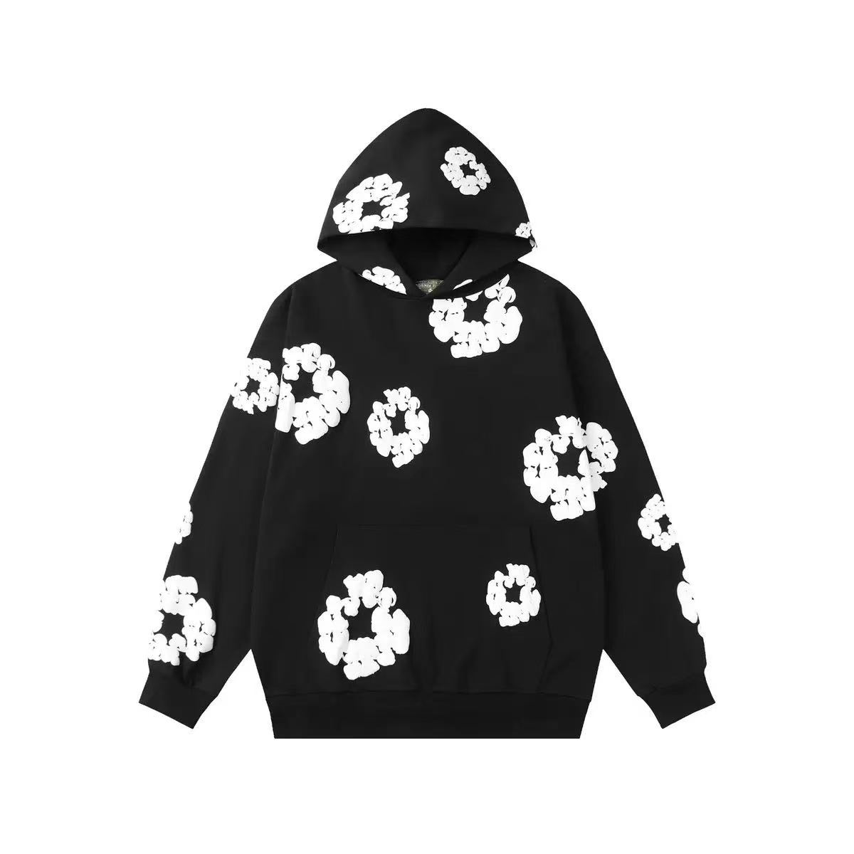 Designer Denimhoodie Mens Tracksuits The Hoodies Wreath Pullover Kapok Clothing Long Sleve Strtwear Multiple Sport Casual Sizes Available01 Q260722