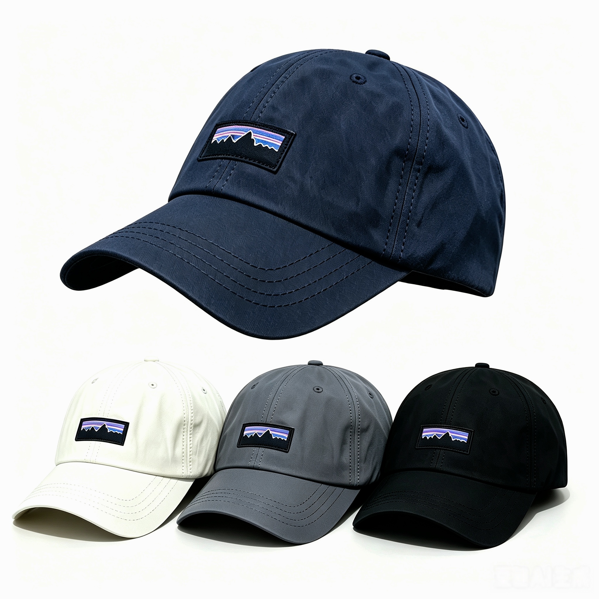 Quick Dry Nylon Baseball Cap Adjustable Classic Mens womens Hat Outdoor Sun Protection Hat