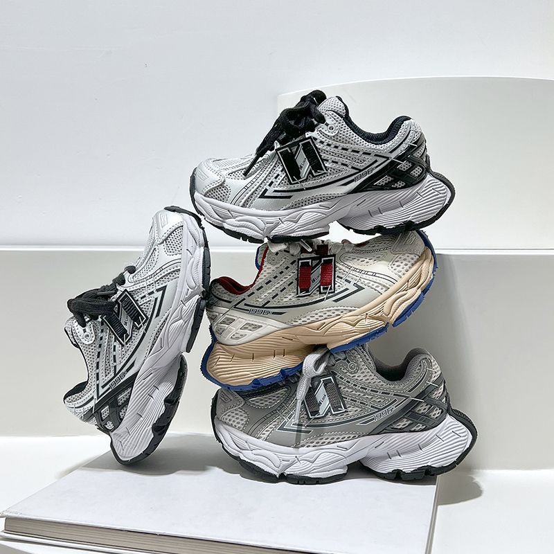 Free delivery luxury Kid's Shoes Sports shoes children's new style dad breathable and comfortable running shoes
