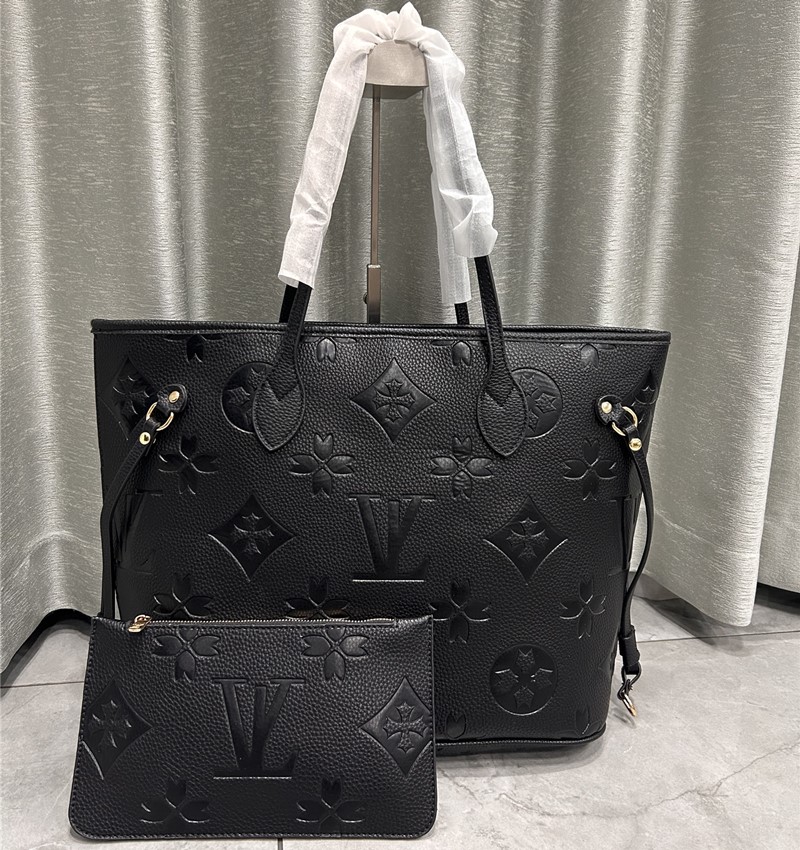 18A Must have New Luxury designer handbag neverfulll tote bag Womens crossbody shoulder bag large capacity shopping Flower Checked Bag neverfullbags