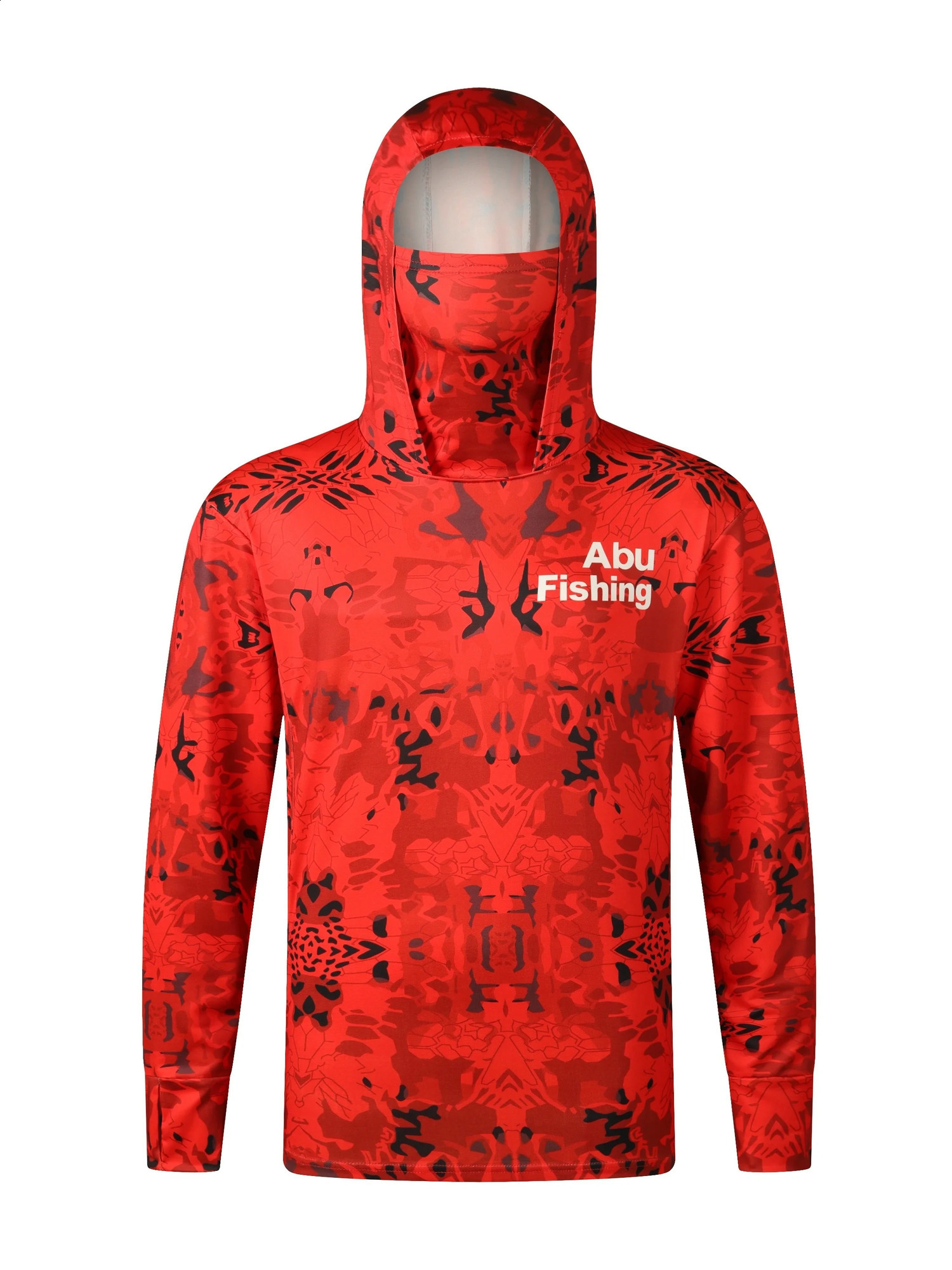Fishing Shirts Hoodie Men Hooded Face Cover Fishing Clothes Sun Protection Anti-UV Mask Quick Drying Hiking clothing 260605