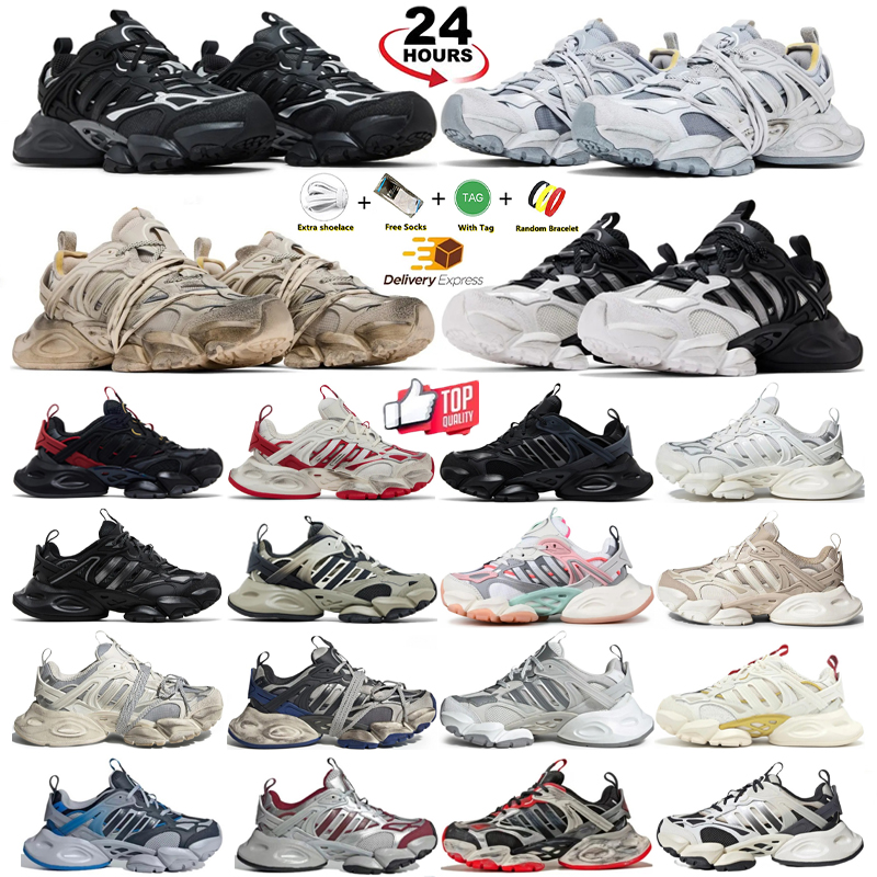 With Box XLG Running Shoes High quality unisex thick soled breathable sneakers White Black Black Orange Green Silver Red Retro fashion designer casu