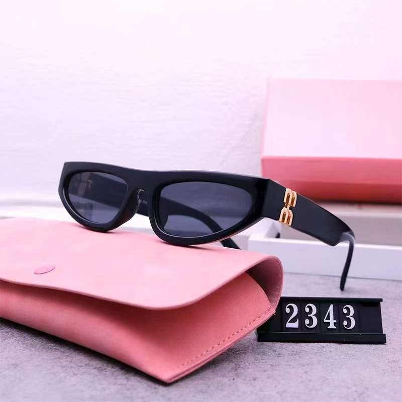 Marque MM lunettes de soleil lunettes de soleil de créateur femmes mode métal Logo miroir jambes nouvelles lunettes de protection solaire de plag
