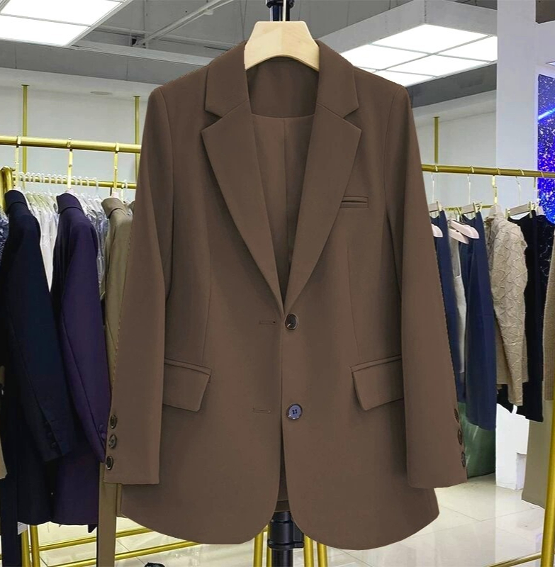 A244 Nouveau costume professionnel haut de gamme pour femme élégant et élégant, jeune et beau