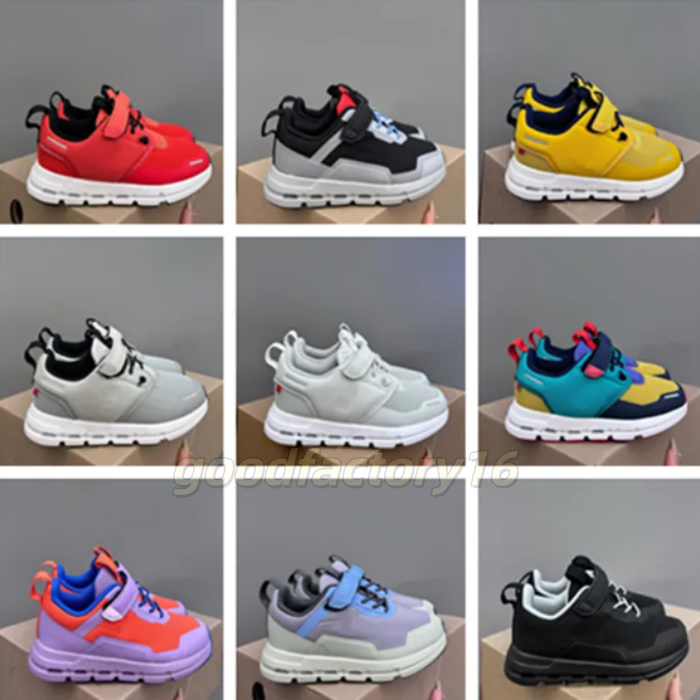2026 Children's Kids running shoes Youth CloudED 6 Infant Toddlers designer Trainers Boys Girls kid shoe sneakers waterproof oc boy children sn
