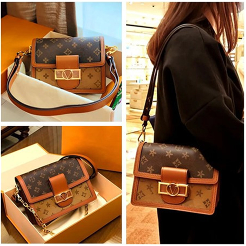 10A Classic Designer Handbag Dauphine fashion bags shoulder women's handbag designer brand Messenger Bag Wallet Purse Crossbody women Wallets b