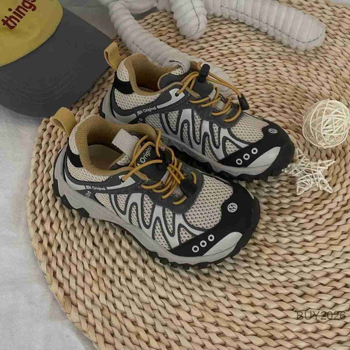 Designer new Spring Cool Mango - Headed Boys Sports Shoes Childrens Shoes Hiking - Friendly Lightweight Soft - Soled Dad Shoes Casual Shoes