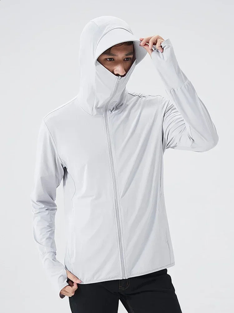Summer Hooded Jacket UPF 50UV Sun Protection Clothing Fishing Hunting Clothes Skin Windbreaker Climbing Outdoor Jackets 260605