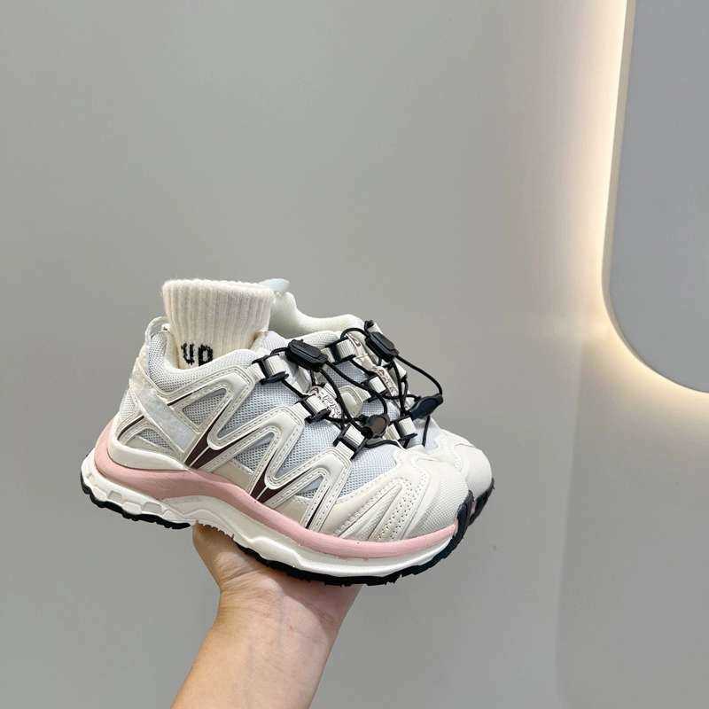 Spring and Autumn Soft Sole Non-Slip Sports Shoes for Boys and Girls Stylish Versatile Dad Shoes for Children New Korean Version Casual Shoes L26060