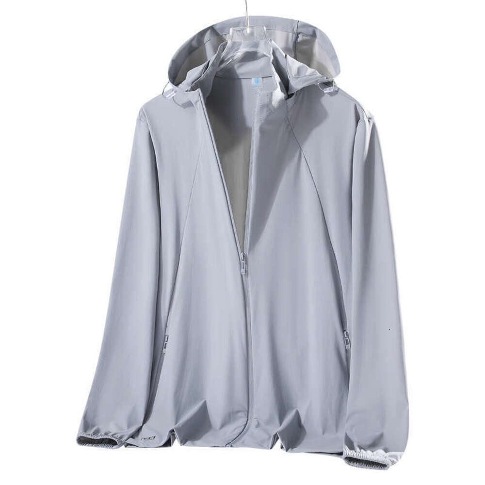 Summer Couple's Hooded Breathable Quick-Dry Cycling Jacket, Sun Protection Clothing, Women's Skin Jacket, Thin Coat, Men's Group Clot