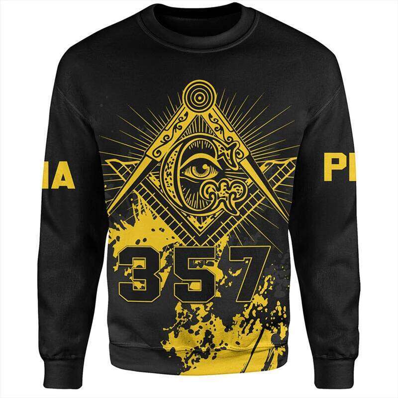 2024 Mason Freemasons Men's Sweatshirt Clothes 3D Print Freemason Sweaters Male Women Long Sleeve Tops Spring And Autumn Hoodie 26Y0608
