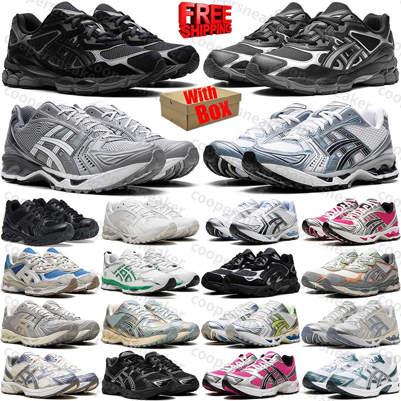 Free Shipping With Box Designer gel 14 nyc 1130 sneakers Sport Running Shoes pink mens trainers for womens basket men trainer sneaker chaussures siz
