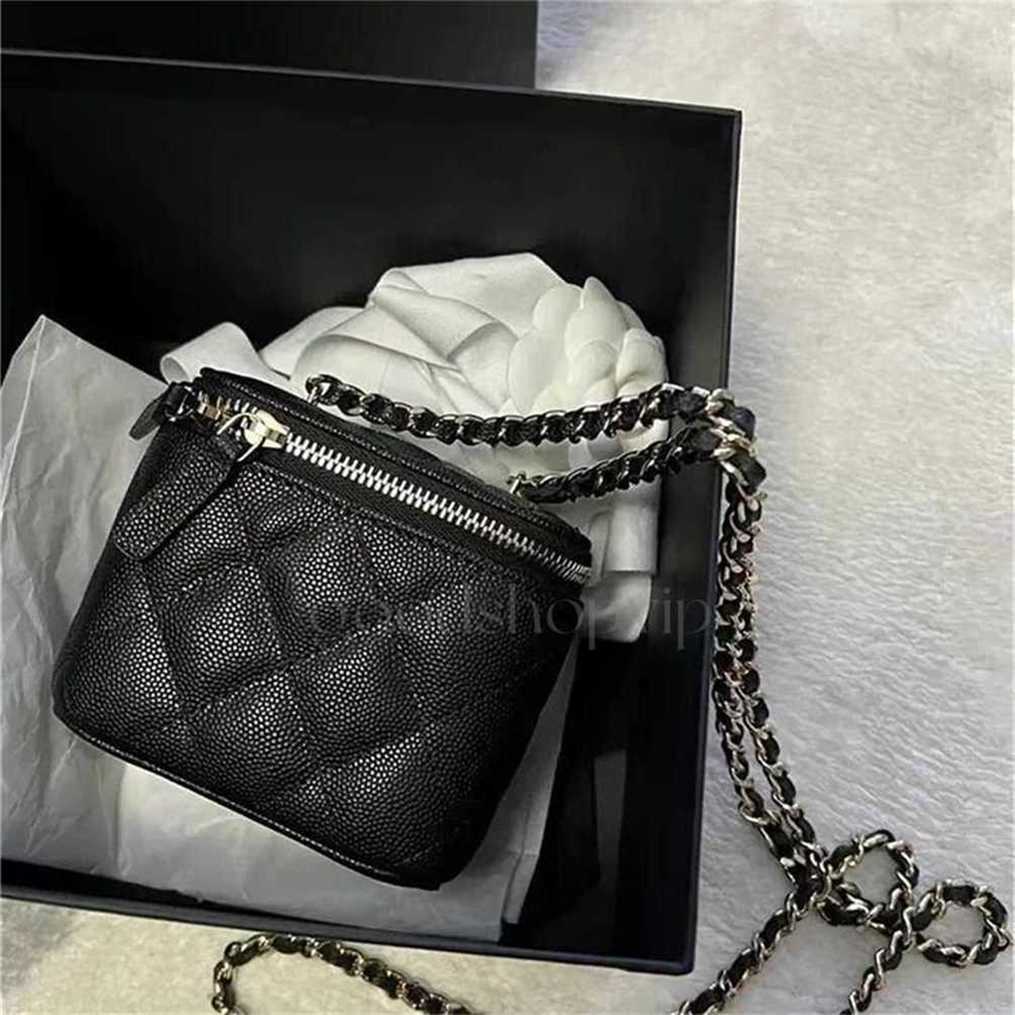 Designer Bag Women Mini Portable Cosmetic Lipstick Sheepskin Black Ladies Fashion Small Retail And Luxury Hand Bags