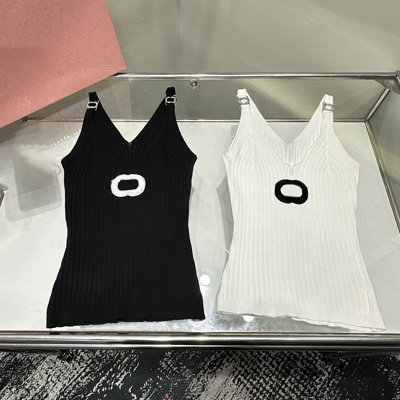 Designer Woman Y2K Tank Top Letter Rhinestone Sexy Slim Fit Vest Summer Vacation Party Daily Outfits