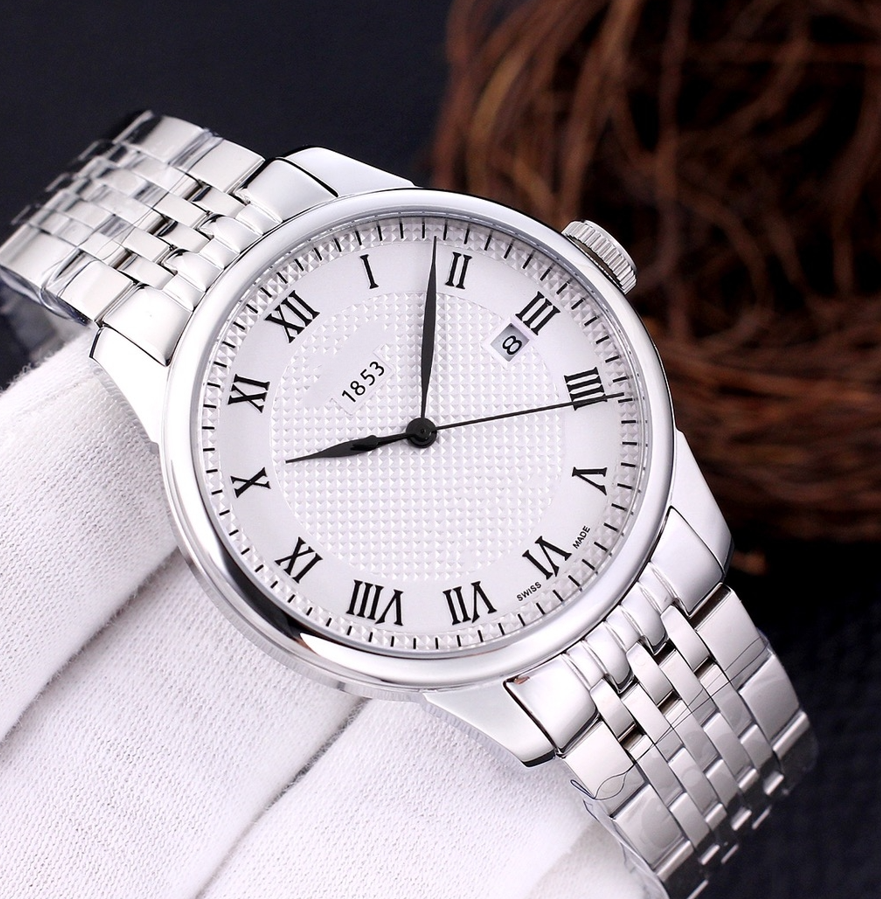 New Mens 1853 Watches Automatic Mechanical Stainless Steel Super Locle Wristwatches women watch #22