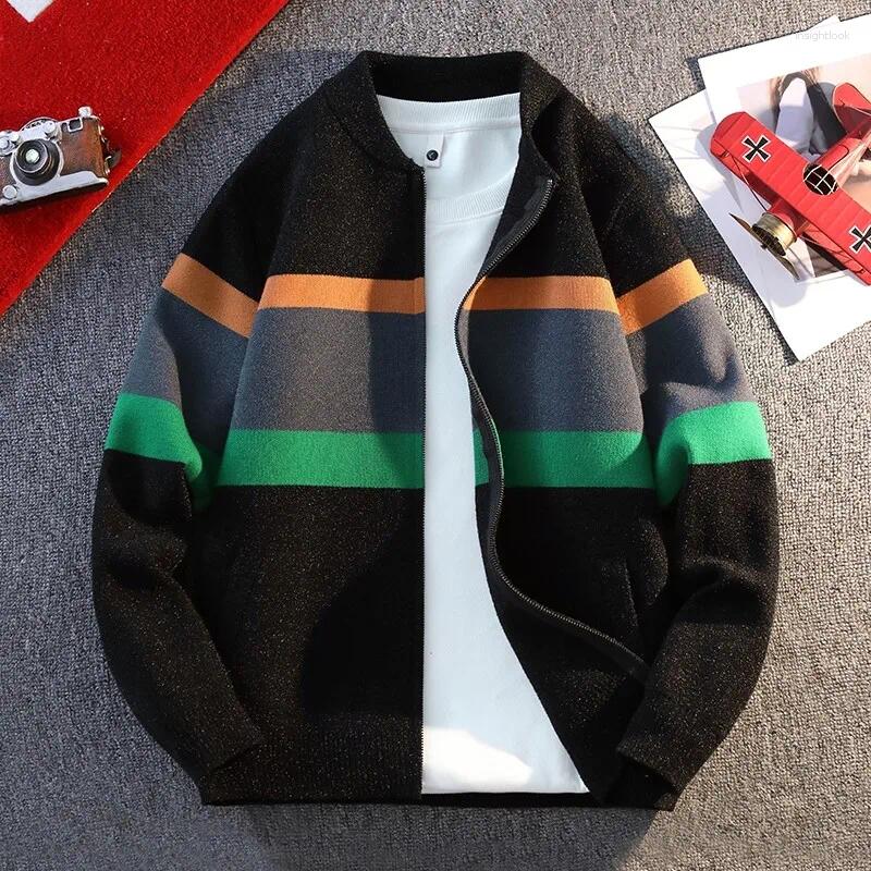 Men's Sweaters Soft & Comfortable Knit Cardigan 2026 Spring Autumn Casual Youth Open Front Jackets Streetwear Top Coats Clothing