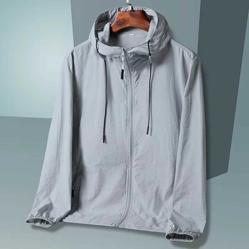 2025 Summer Hooded Jacket Men Women Sun Protection Clothing Fishing Hunting Clothes Quick Dry Skin Windbreaker J260608