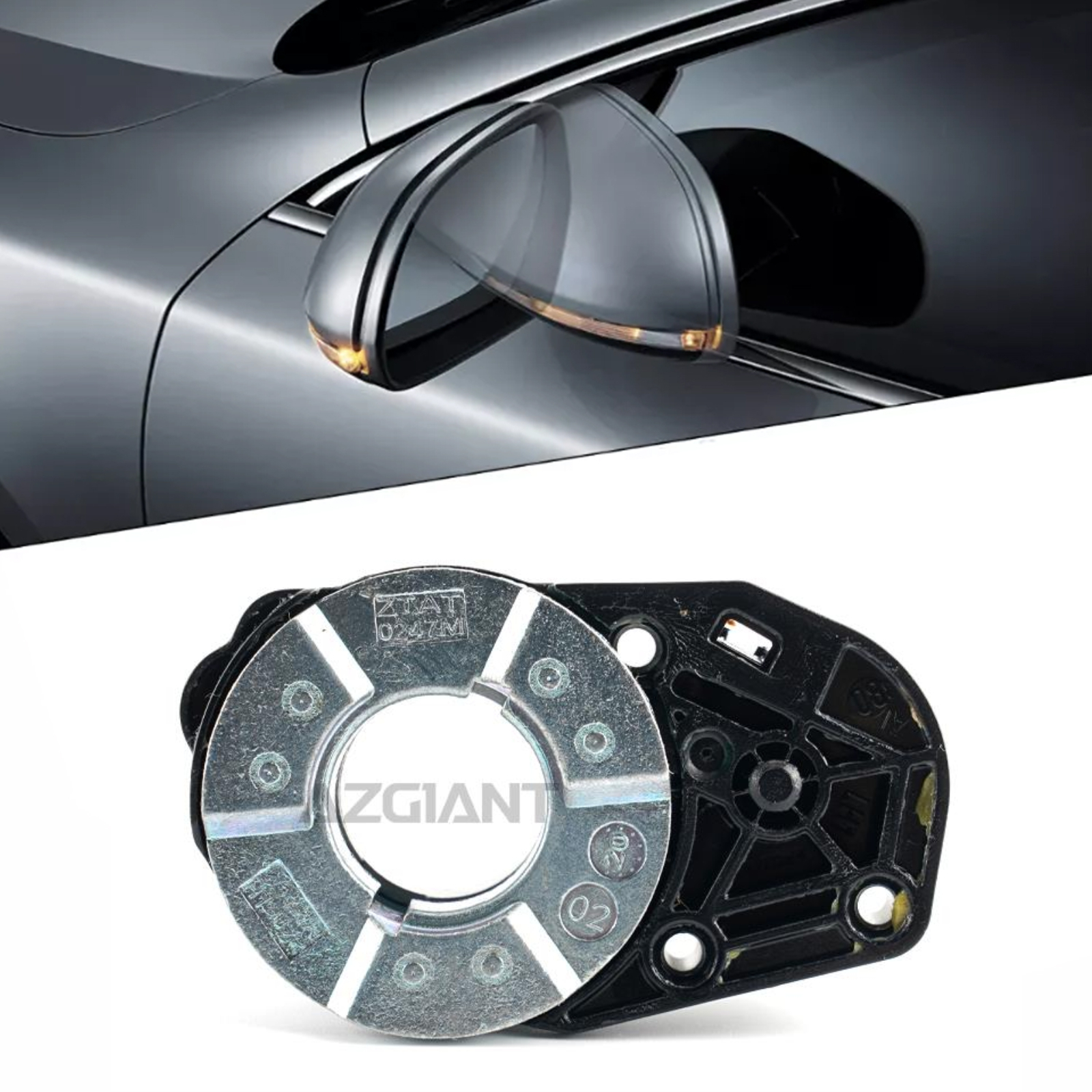 Bupek Power Folding Side View Mirror Assembly Actuator Motor For Porsche Cayman/Boxster 718,Porsche Macan/Panamera 971 Mirros-image-1109538032