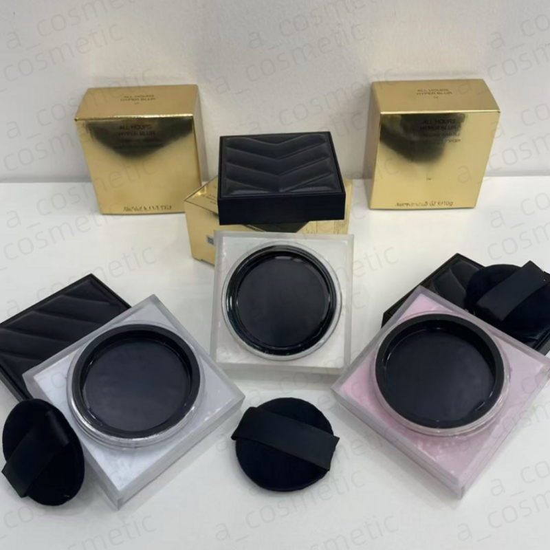 Black PU Leather Loose Setting Powder Smoothing Waterproof ALL HOURS HYPER BLUR LOOSE POWDER 10g