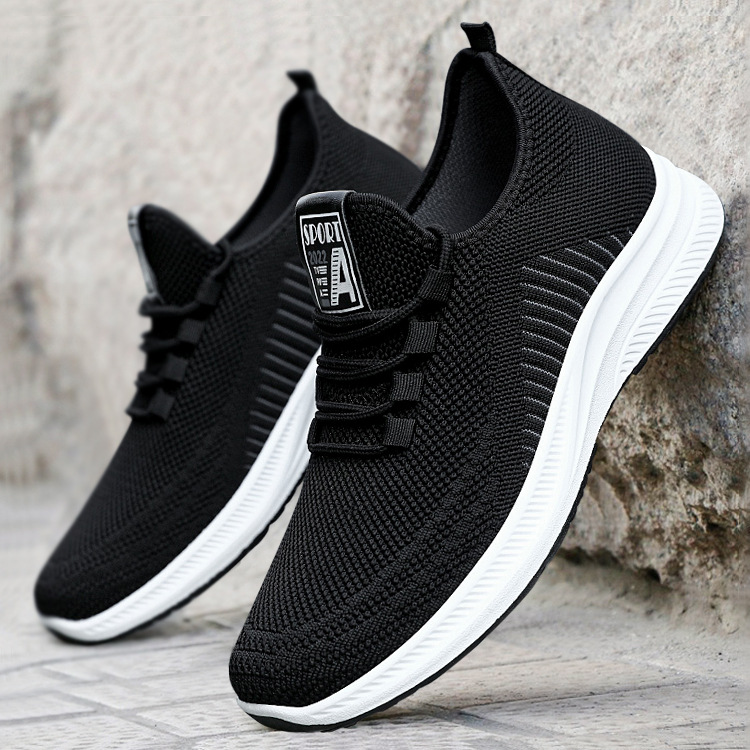 Men's running shoes are super lightweight, breathable, comfortable, walking shoes, casual and fashionable sports shoes, mesh sports shoes