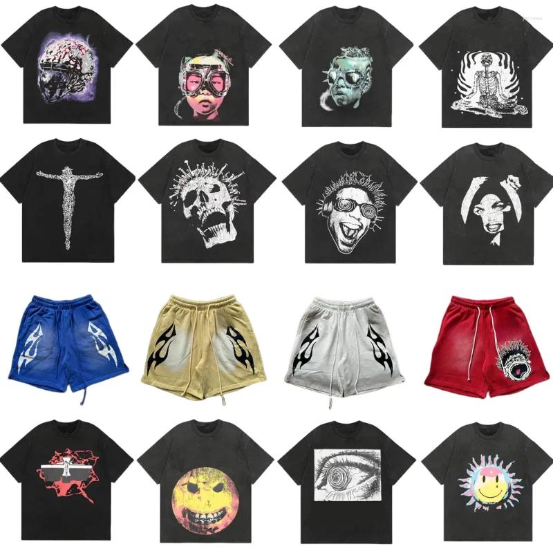 Men's T Shirts Mens Designer Shirt For Men Graphic Tee T-shirt Short Sleeve Breathable Cotton Loose Fitting Black Red Jumper Jogging Clothes