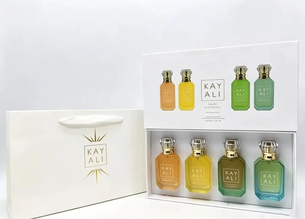 2026 4 pièces * 30 ml 2 coffret cadeau de parfum Freedom Musk Santal 34 Yum Pistache Gelato 33 Rock Sugar 42 EDP Parfum unisexe longue durée Spra
