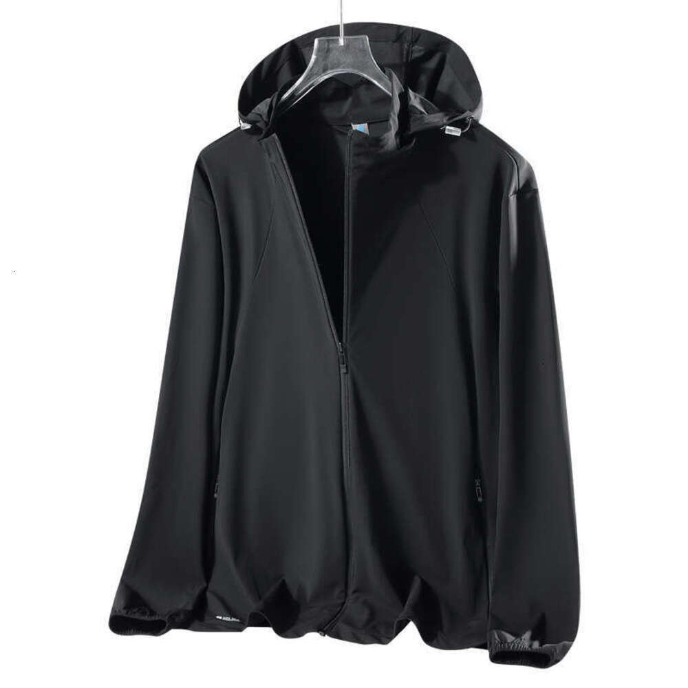 Summer Couple's Hooded Breathable Quick-Dry Cycling Jacket, Sun Protection Clothing, Women's Skin Jacket, Thin Coat, Men's Group Clot