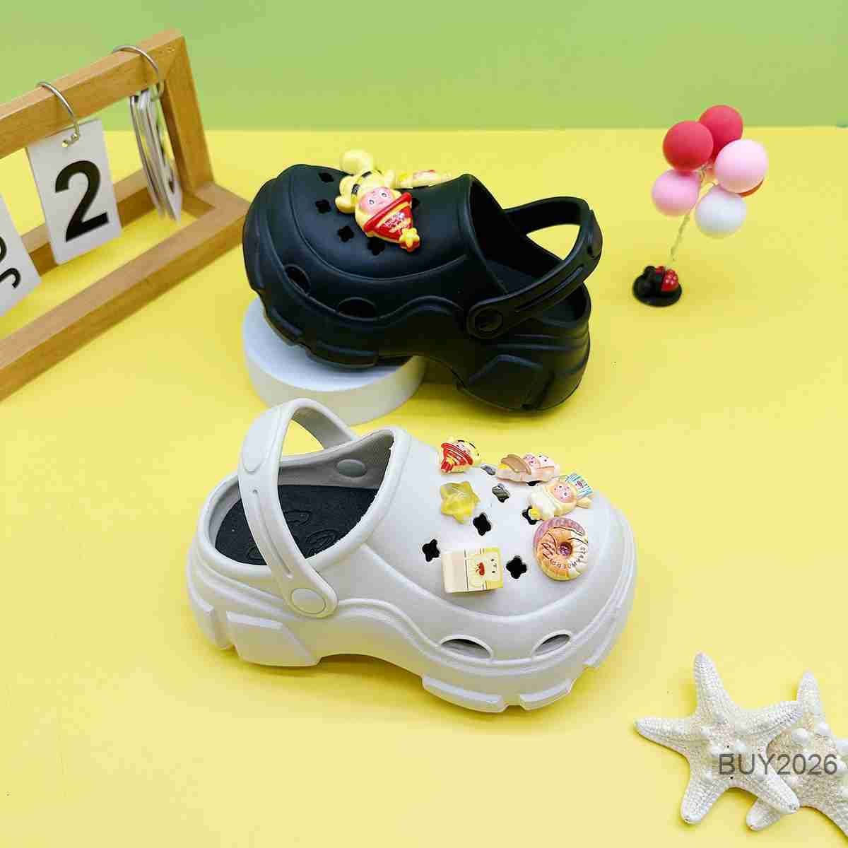 Designer New Fashion Slippers For Boys And Girls Cartoon Star People Soft Bottom Non - Slip Package Head Cool Slippers 2026