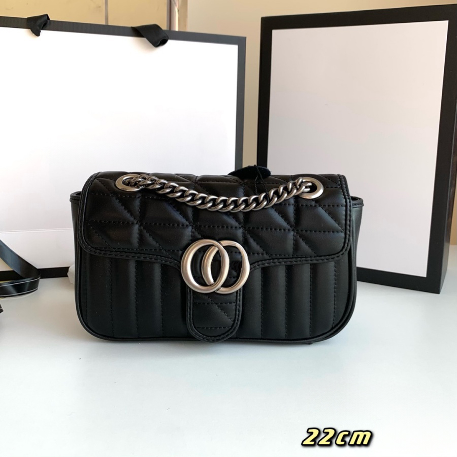 Luxury Women Crossbody Bags Classic Chain Bag Designer Totes Fashionable Bags Solid Color Multiple Bag Styles Available in Two Sizes Letter G Buc