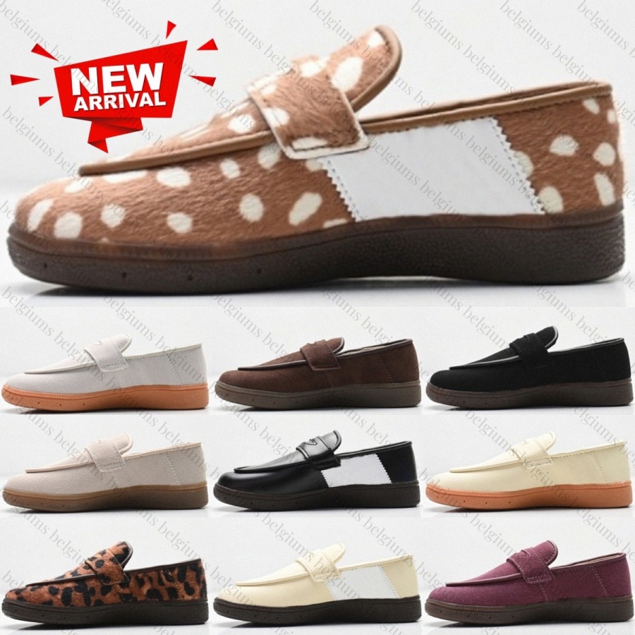 Enfants Designer Mocassins Bébé Tout-petits Slip-on Baskets Ballon À Main Garçons Filles Chaussures En Plein Air Enfants Jeunes Formateurs Noir G