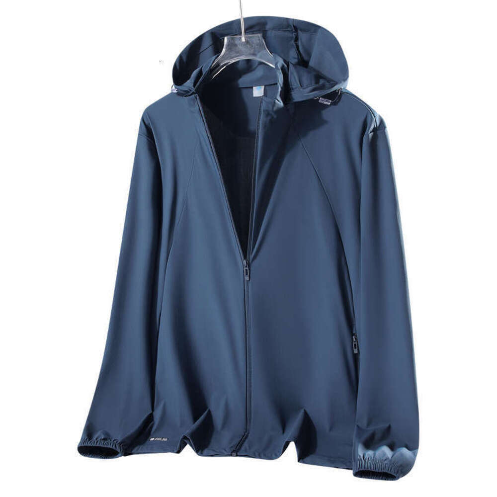 Summer Couple's Hooded Breathable Quick-Dry Cycling Jacket, Sun Protection Clothing, Women's Skin Jacket, Thin Coat, Men's Group Clot