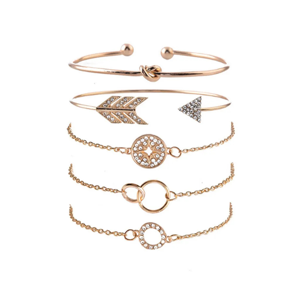Designer Heart Charm Bracelet for Women, Retro Silver & Gold Bangle, 3mm/4mm/5mm Multiple Sizes