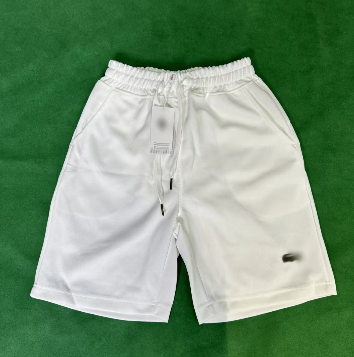 Designer Luxury Summer Casual Shorts for Men, 100% Cotton Knee Length Trendy Relaxed Fit Streetwear Trousers