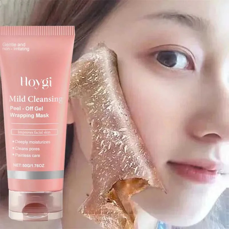 Deep Cleansing Mask Blackhead Remover Tear Pull Face Masks izing Oil Control Shrink Pore Improve Rough Skin Mud Mask 260604