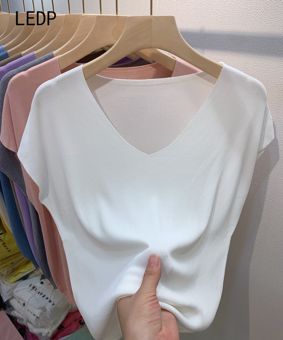 288001 Self-Repair Ice Linen Shirt Large Size Ladies Scratch Restoration Breathable Future Sensen System Top-image-1109694194
