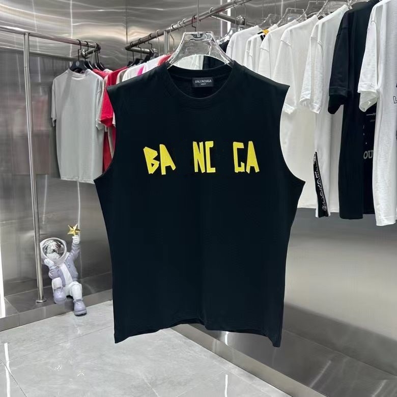 mens t shirt designer sleeveless Clothing quality Exclusive Paris tops wholesales tees 2026 summer t shirt sports Trendy 100% cotton tops luxury tsh