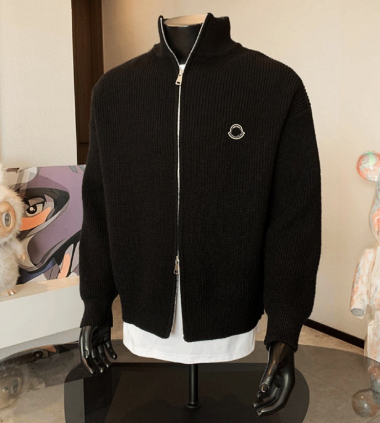 New men's Sweaters casual fashion brand Designer Sweaters Autumn winter long sleeved zipper Sweaters montop