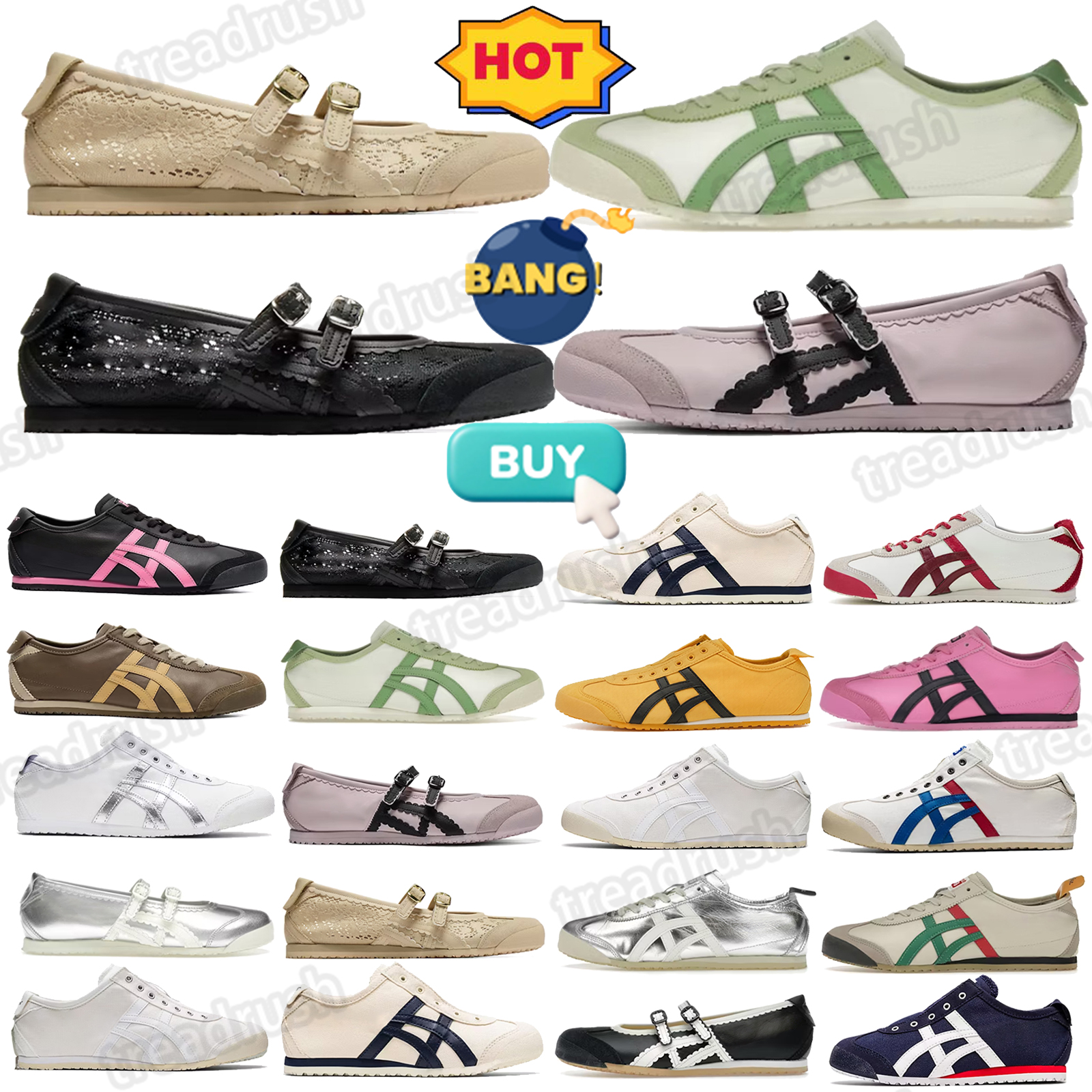 womens low-top shoes designer shoe mens men sneakers sneaker trainers 66 66s Gold Light green Red Orange Yellow Camel Black White Silver Brown O347#