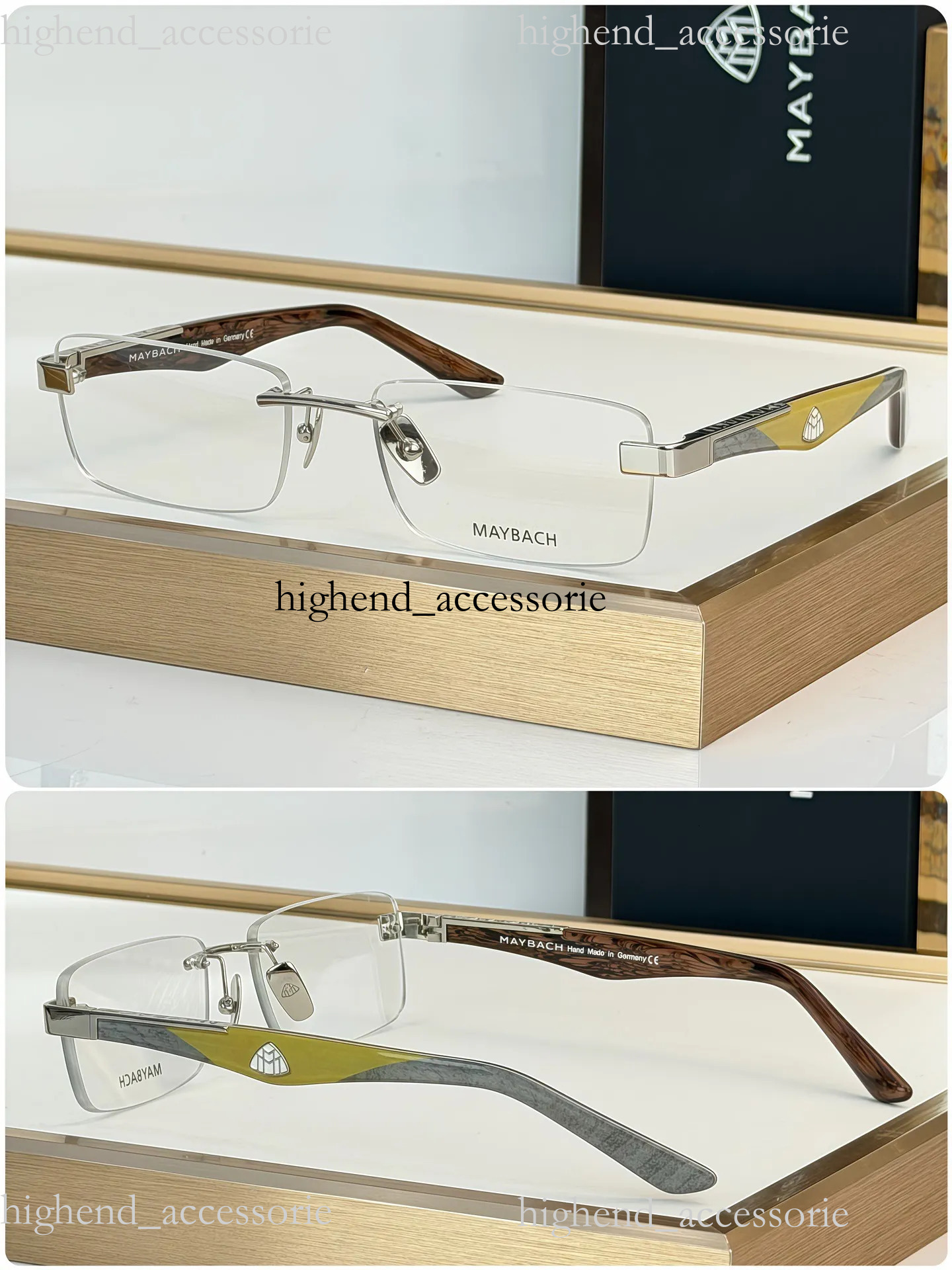 2026 High Quality Maybach Luxurious Quality Designer Sun Glasses For Men And Women Classic Goggle Beach Retro Lens Fashion Eyeglasses With Box Glass
