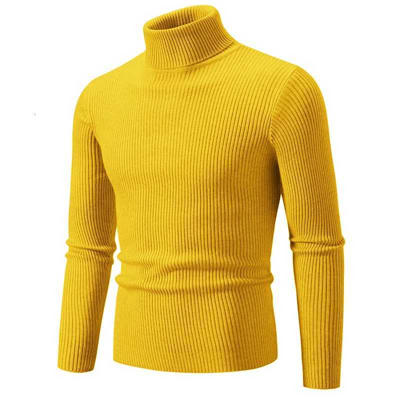 Winter Mens Slim Fit Autumn Turtleneck Sweater Fashion Warm Knitted Pullovers Men Korean Style Solid Color Casual Knit Sweaters X260609
