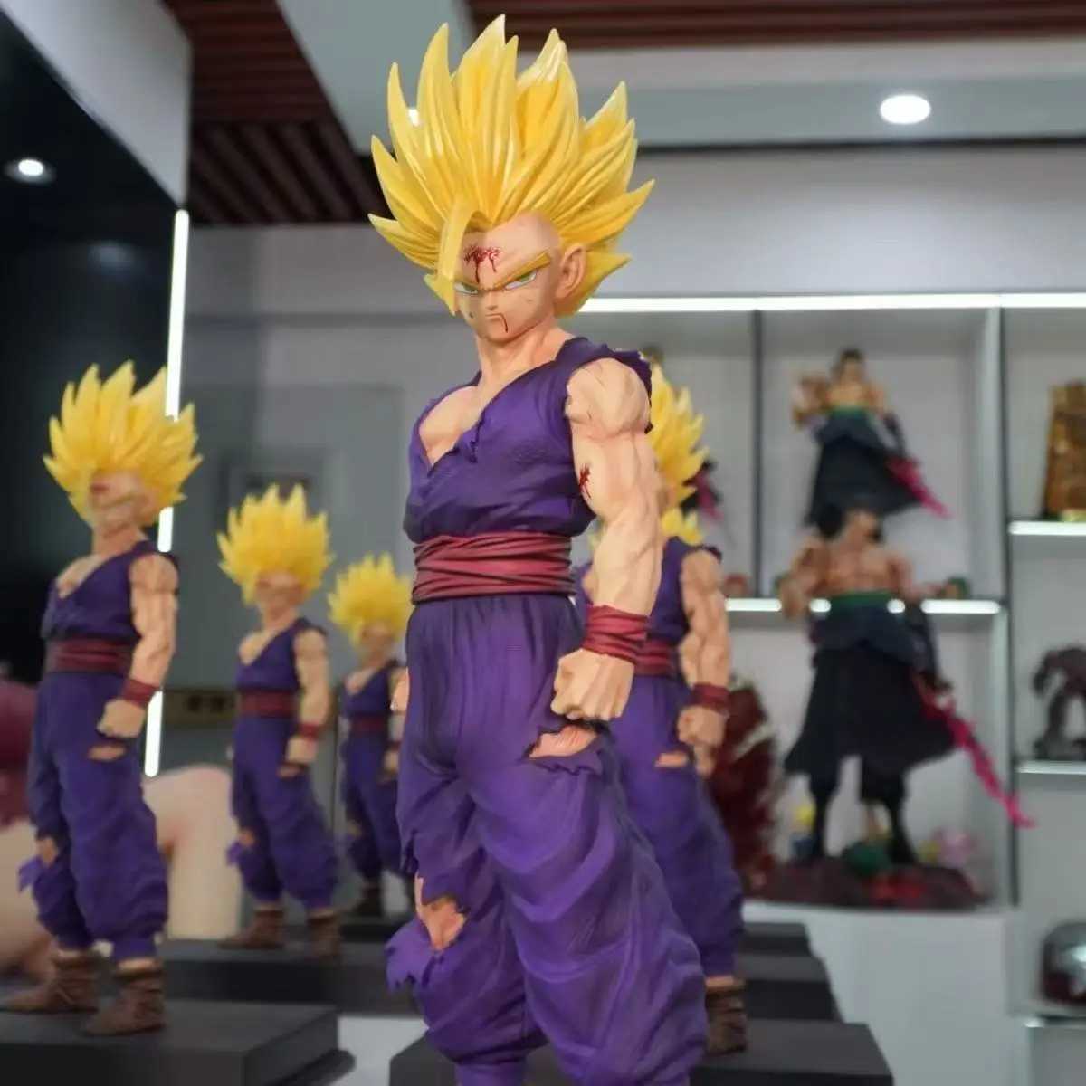 JT Statue Dragon Ball Z Son gohan Figure gohan Super Saiyan PVC Action Figures 45cm/1772inch Collection Mode Toys Gifts L260608