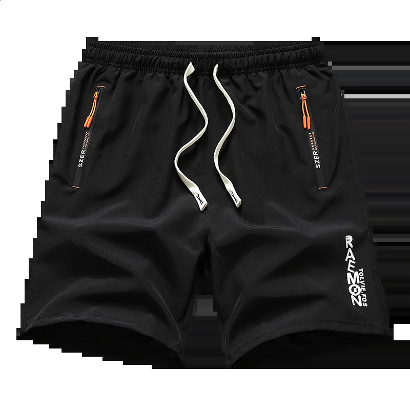 M-8XL Large mens shorts quick drying breathable five quarter pants mid length pants straight leg casual running sports p 260609BJ