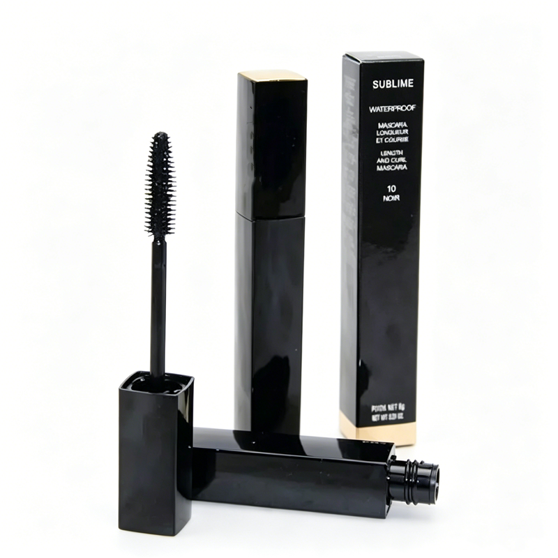 Black Noir Sublime Mascara 6g 0.21oz Luxury Beauty Eye Makeup Design Excellent Lengthening Curling Performance Long Lasting Daily Eyelash Mascara-image-882655714
