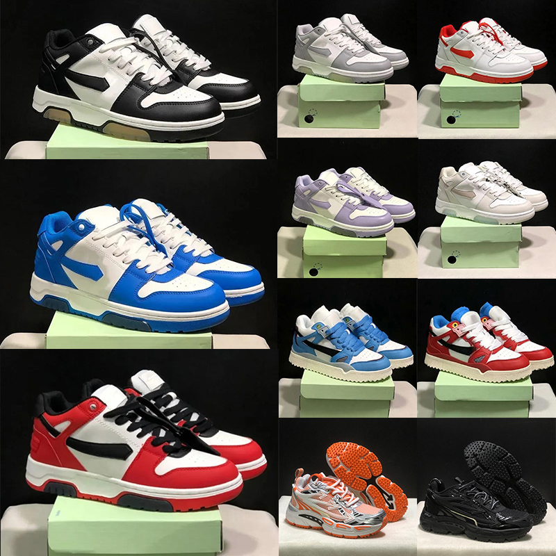 High Quality Series Out of Office Sneaker Off Designer Odsy Casual Shoes Arrow Ziptie Men Women Dress Shoes Mixed White Black Flat Vintage mens loaf
