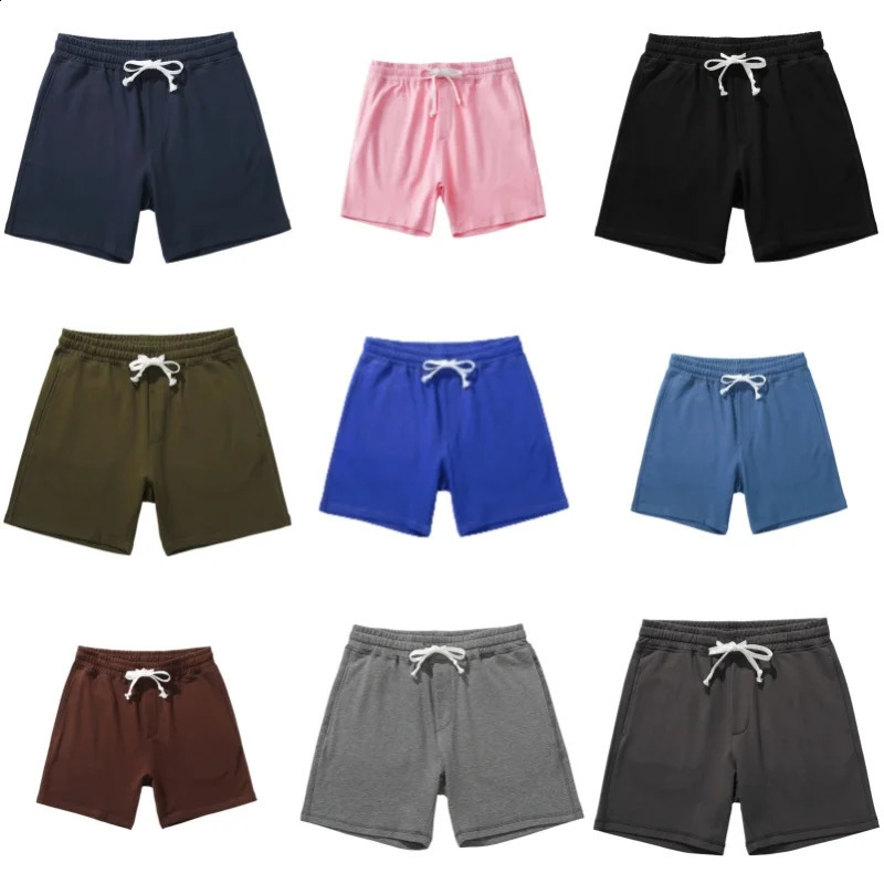 100 Cotton Shorts Mens Summer Shorts Casual Beach Shorts Sport Fitness Shorts Running Sweatpants Male Clothes 260609BJ
