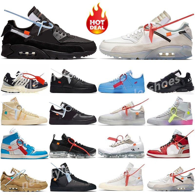 2026 Designer Running Shoes 1 Basketball Shoes OFFS 1S Athletics Sneakers For MEN Women Sports Torch Hare Game Royal Pine Green Court SIZE 36-47