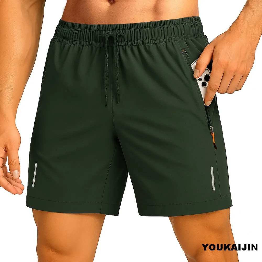 Casual Sports Shorts for Mens Summer Ice Silk Breathable Elastic Cool and Quick Drying Fashion Quick Drying Pants 260609BJ